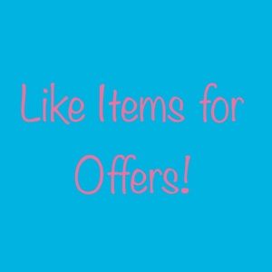 Like an item? Like the item! I send offers to interested buyers.